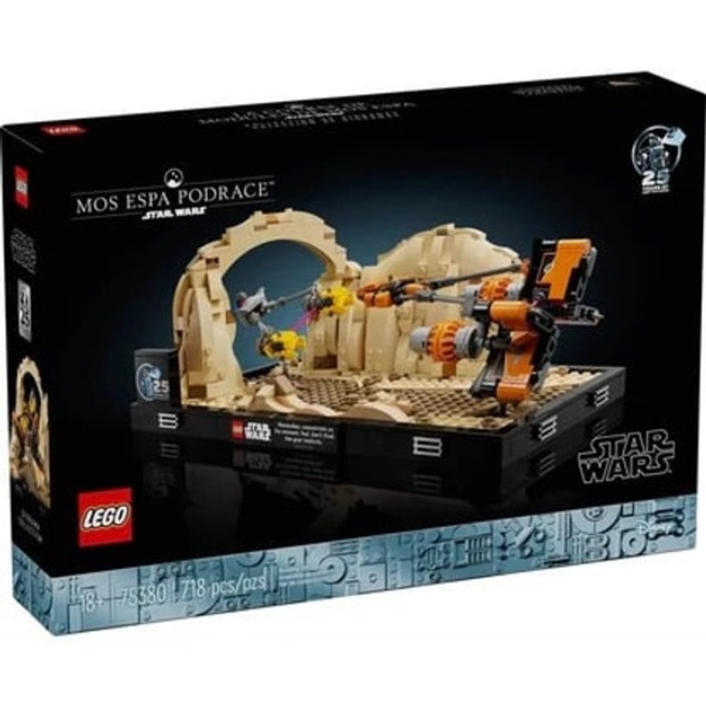 LEGO STAR WARS/MOS ESPA PODRACE/25 YEARS LEGO/718 pcs/75380/NIB/MSLSWPDRC092326